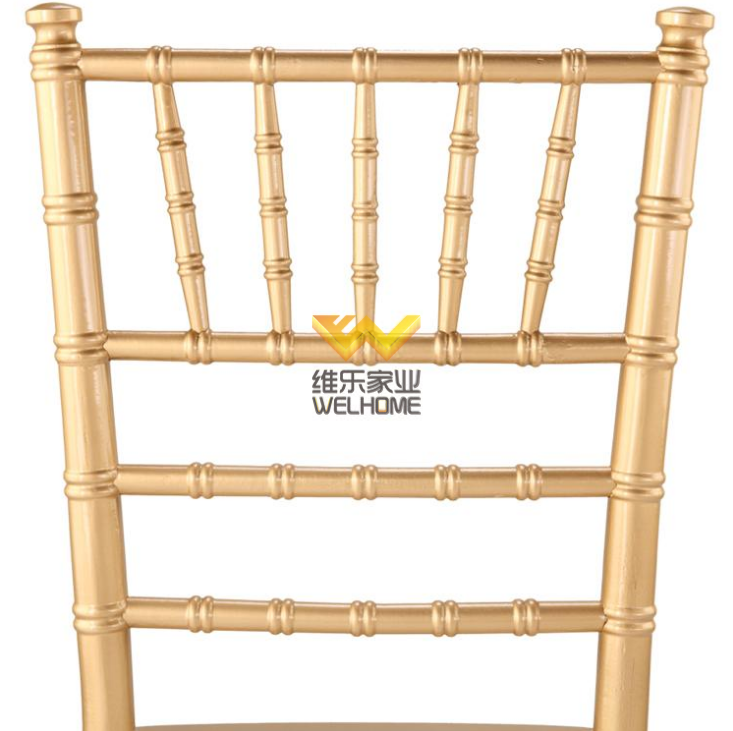 Wooden golden tiffany chiavari chair for rentals/wholesales